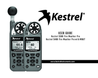 Thumbnail of document Manual - 5500FW Fire Weather Meter Pro